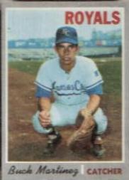 1970 Topps Baseball Cards      609     Buck Martinez RC -(Inconsistent design-card number in-white circle)